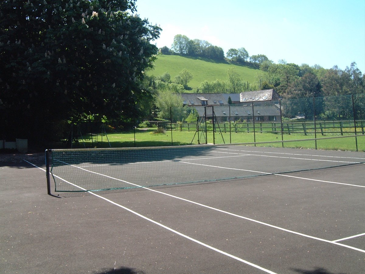Tennis Court, re-painted 2020